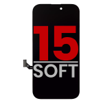 Pantalla OLED para iPhone 15 (Aftermarket Pro: X07 Soft)