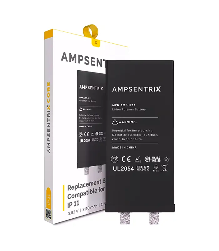 Batería para iPhone 11 (AmpSentrix_ Core)(2) Batería para iPhone 11 (AmpSentrix: Core) - Imagen 1