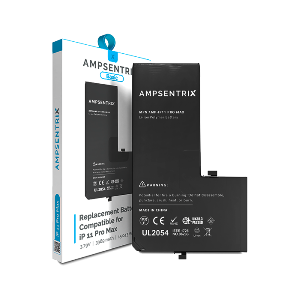 Batería para iPhone 11 Pro Max (AmpSentrix: Basic)