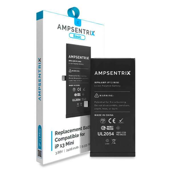 Batería para iPhone 13 Mini (AmpSentrix: Basic)