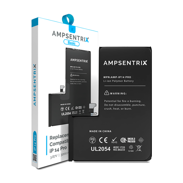Batería para iPhone 14 Pro (AmpSentrix: Basic)