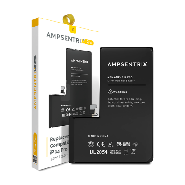 Batería para iPhone 15 Pro (Ampsentrix: Pro)
