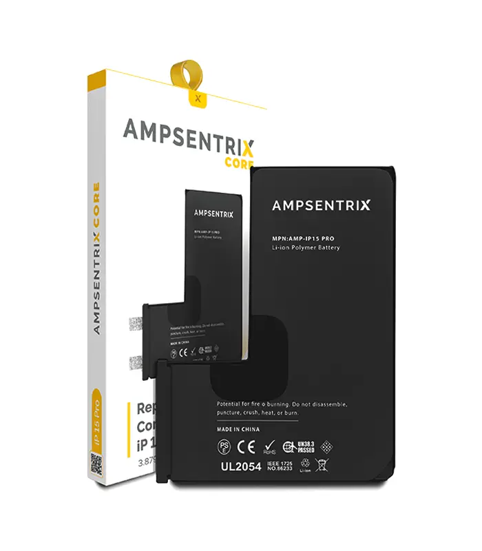 Batería para iPhone 15 Pro (Ampsentrix_ Core)(1) Batería para iPhone 15 Pro (Ampsentrix: Core) - Imagen 1