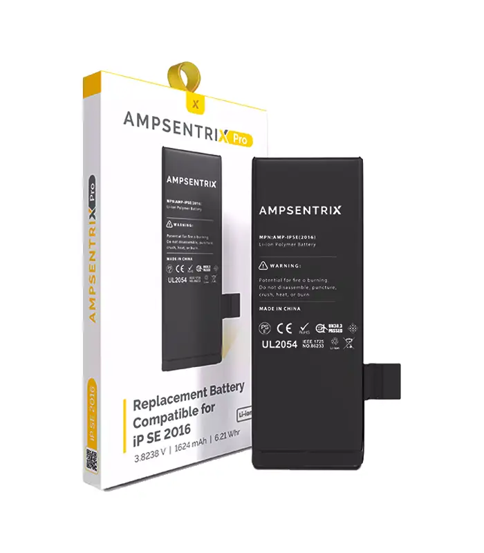 Batería para iPhone SE (2016) (AmpSentrix_ Pro) Batería para iPhone SE (2016) (AmpSentrix: Pro) - Imagen 1