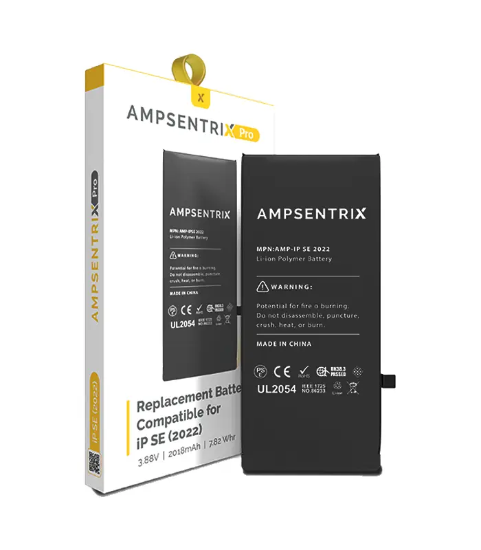 Batería para iPhone SE (2022) (AmpSentrix_ Pro) Batería para iPhone SE (2022) (AmpSentrix: Pro) - Imagen 1