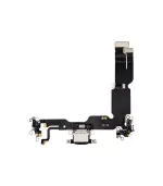 Flex de carga para iPhone 15 Plus (Premium) (Negro)