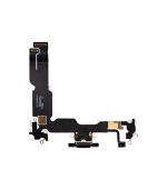 Flex de carga para iPhone 15 Plus (Premium) (Negro) - Imagen 2