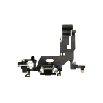 Flex de carga para iPhone 11 (Premium) (Negro)