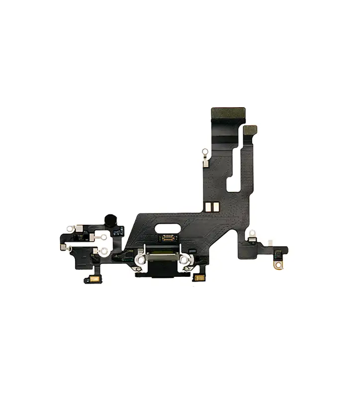 Flex de carga para iPhone 11 (Premium) (Negro) Flex de carga para iPhone 11 (Premium) (Negro) - Imagen 1