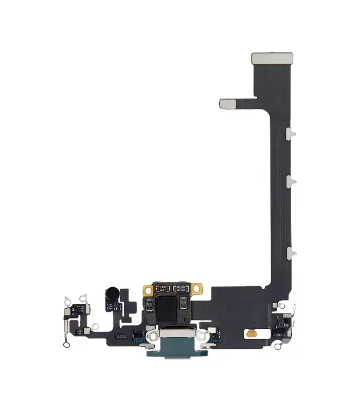 Flex de carga para iPhone 11 Pro Max (USED OEM PULL) (Verde alpino) 0 Flex de carga para iPhone 11 Pro Max (USED OEM PULL) (Verde alpino) - Imagen 1