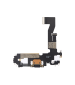 Flex de carga para iPhone 12/12 Pro (USED OEM PULL) (Grafito) - Imagen 3