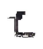Flex de carga para iPhone 15 Pro Max (Premium) (Negro)