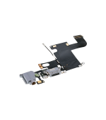 Flex de carga para iPhone 6 (Aftermarket: AM) (Gris) - Imagen 3