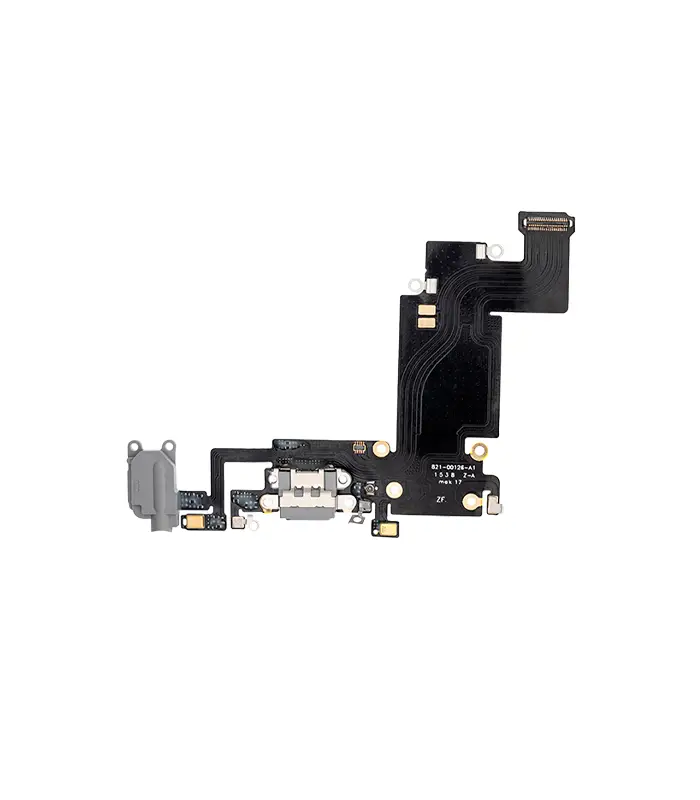 Flex de carga para iPhone 6S Plus (Aftermarket_ AM) (Gris) Flex de carga para iPhone 6S Plus (Aftermarket: AM) (Gris) - Imagen 1