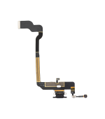 Flex de carga para iPhone XS (Premium) (Gris) - Imagen 2