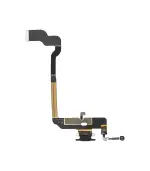 Flex de carga para iPhone XS (Premium) (Gris) - Imagen 2