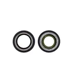 Lente de Cámara Trasera con Bisel para iPhone 12 / 12 Mini (Aftermarket: AM Plus) (Negro) - Imagen 2