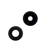 Lente de Cámara Trasera con Bisel para iPhone 14 Pro / 14 Pro Max (Aftermarket: AM Plus) (Negro) - Imagen 3