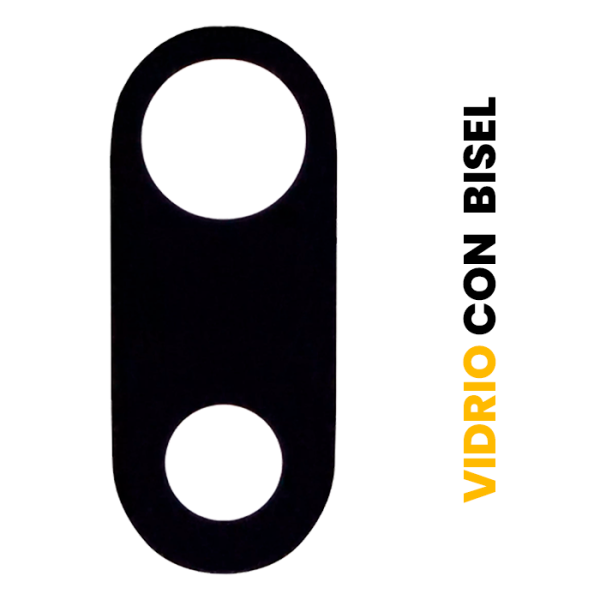 Lente de Cámara Trasera con Bisel para iPhone 7 Plus / 8 Plus (Negro)