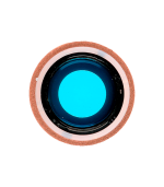 Lente de Cámara Trasera con Bisel para iPhone 8 (Dorado) - Imagen 2