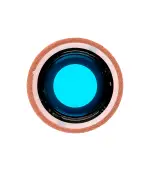 Lente de Cámara Trasera con Bisel para iPhone 8 (Dorado) - Imagen 2