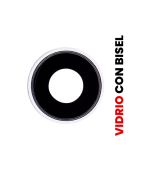 Lente de Cámara Trasera con Bisel para iPhone XR (Aftermarket: Plus) (Blanco)