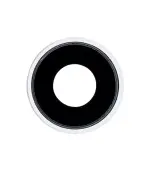 Lente de Cámara Trasera con Bisel para iPhone XR (Aftermarket: Plus) (Blanco) - Imagen 2