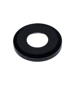 Lente de Cámara Trasera con Bisel para iPhone XR (Aftermarket: Plus) (Negro) - Imagen 3