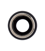 Lente de Cámara Trasera con Bisel para iPhone XR (Aftermarket: Plus) (Negro) - Imagen 2