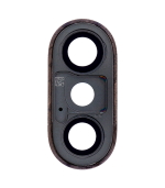 Lente de Cámara Trasera con Bisel para iPhone XS / XS Max (Premium) (Dorado) - Imagen 2