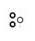 Lente de Cámara Trasera sin Bisel para iPhone 11 Pro / 11 Pro Max (Aftermarket: AM Plus)