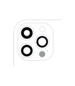 Lente de Cámara Trasera sin Bisel para iPhone 12 Pro Max (Original)