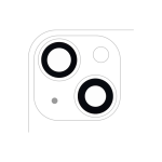 Lente de Cámara Trasera sin Bisel para iPhone 13 / 13 Mini (Aftermarket: AM Plus)