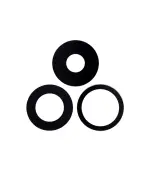 Lente de Cámara Trasera sin Bisel para iPhone 14 Pro / 14 Pro Max (Aftermarket: AM Plus) - Imagen 2