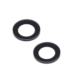 Lente de Cámara Trasera sin Bisel para iPhone 14 / 14 Plus / 15 / 15 Plus (Aftermarket: AM Plus) - Imagen 3
