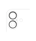 Lente De Cámara Trasera sin bisel para IPhone 16 / 16 Plus (Juego De 2 Piezas) (Aftermarket: AM Plus)