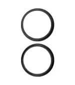 Lente De Cámara Trasera sin bisel para IPhone 16 / 16 Plus (Juego De 2 Piezas) (Aftermarket: AM Plus) - Imagen 2