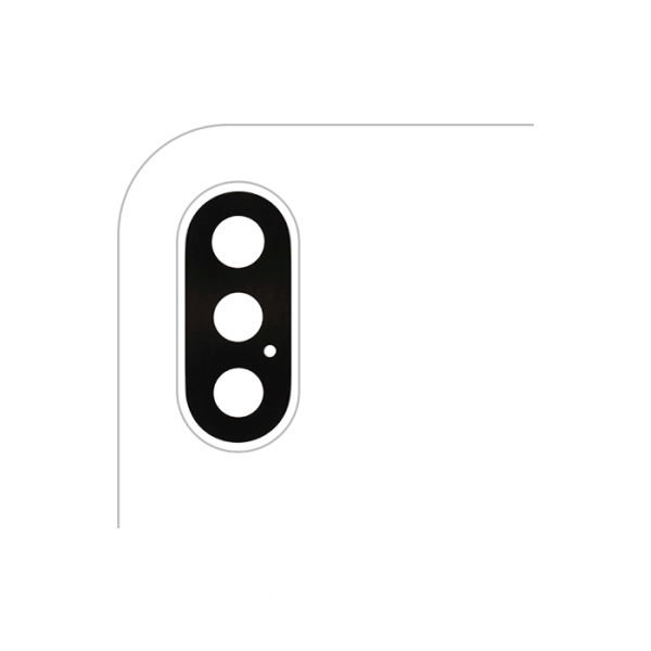 Lente de Cámara Trasera sin Bisel para iPhone X