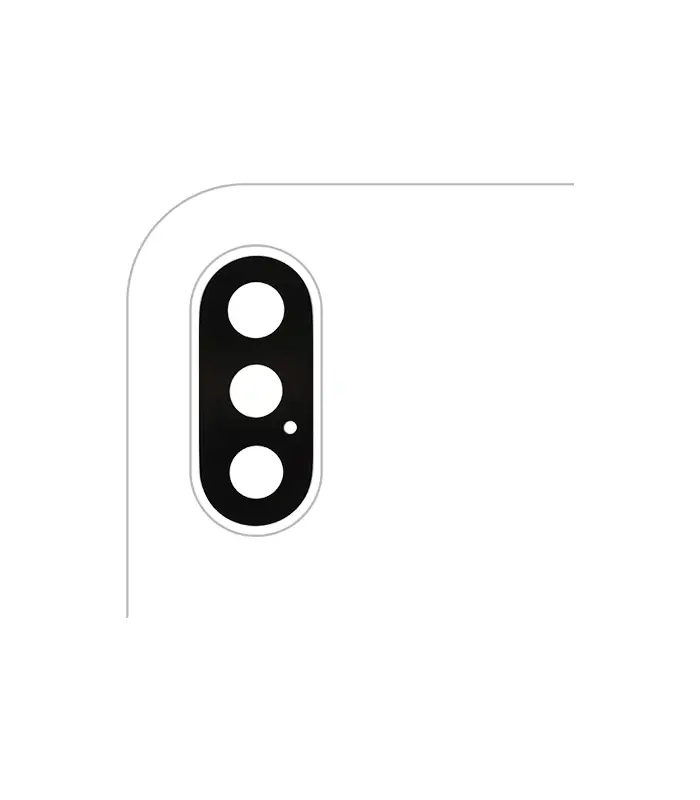Lente de Cámara Trasera sin Bisel para iPhone X 1 Lente de Cámara Trasera sin Bisel para iPhone X - Imagen 1