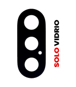 Lente de Cámara Trasera sin Bisel para iPhone XS / XS Max (Aftermarket: AM Plus)