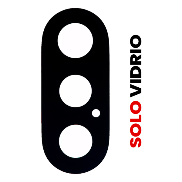 Lente de Cámara Trasera sin Bisel para iPhone XS / XS Max (Aftermarket: AM Plus)