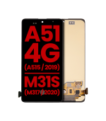Pantalla OLED para Samsung Galaxy A51 4G sin marco (A515 / 2019) / M31S (M317 / 2020) (6.33") (Aftermarket Plus)