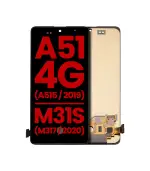 Pantalla OLED para Samsung Galaxy A51 4G sin marco (A515 / 2019) / M31S (M317 / 2020) (6.33") (Aftermarket Plus)