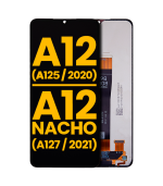 Pantalla LCD para Samsung Galaxy A12 sin marco (A125 / 2020) /A12 Nacho (A127 / 2021) (Premium)