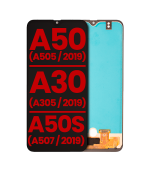 Pantalla OLED para Samsung Galaxy A50 sin marco (A505/2019) /A30  (A305/2019) /A50s (A507/2019) (Aftermarket Plus)