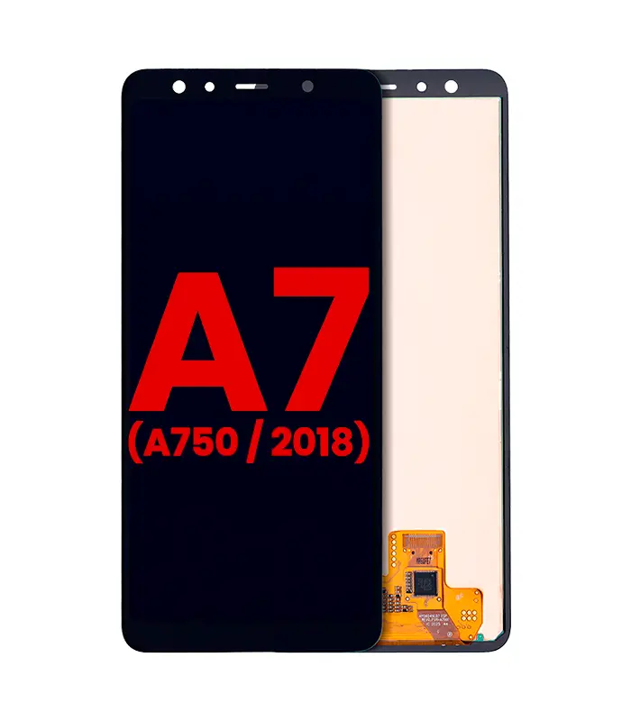 Pantalla OLED para Samsung Galaxy A7 sin marco (A750 _ 2018) (Aftermarket Plus) Pantalla OLED para Samsung Galaxy A7 sin marco (A750 / 2018) (Aftermarket Plus) - Imagen 1