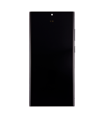 Pantalla OLED para Samsung Galaxy S23 Ultra con marco (Gris) (Original) - Imagen 2