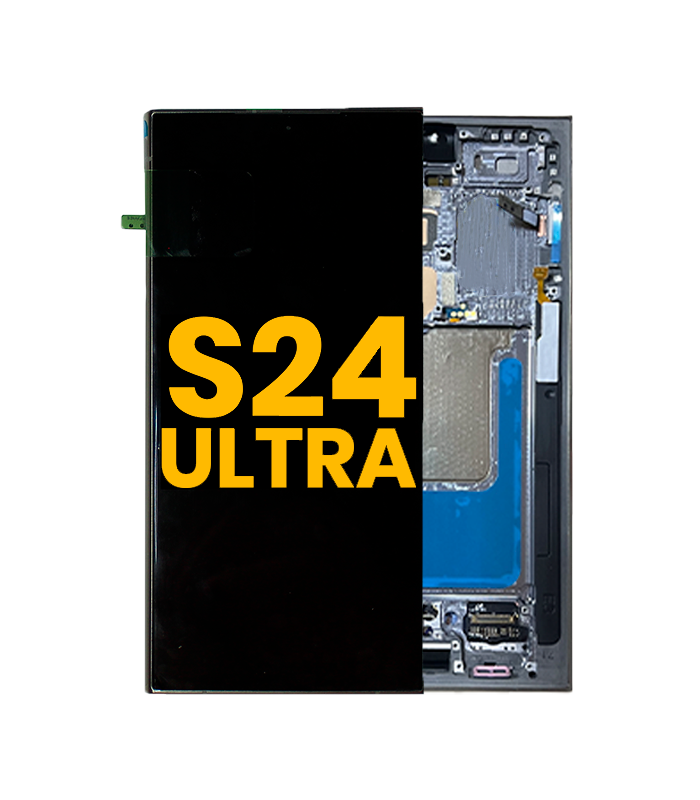 Pantalla OLED para Samsung Galaxy S24 Ultra 5G con marco (Gris Titanio) (Premium) Pantalla OLED para Samsung Galaxy S24 Ultra 5G con marco (Gris Titanio) (Original) - Imagen 1