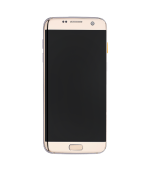 Pantalla OLED para Samsung Galaxy S7 EDGE con marco (Dorado) (Premium) - Imagen 2