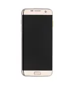Pantalla OLED para Samsung Galaxy S7 EDGE con marco (Dorado) (Premium) - Imagen 2